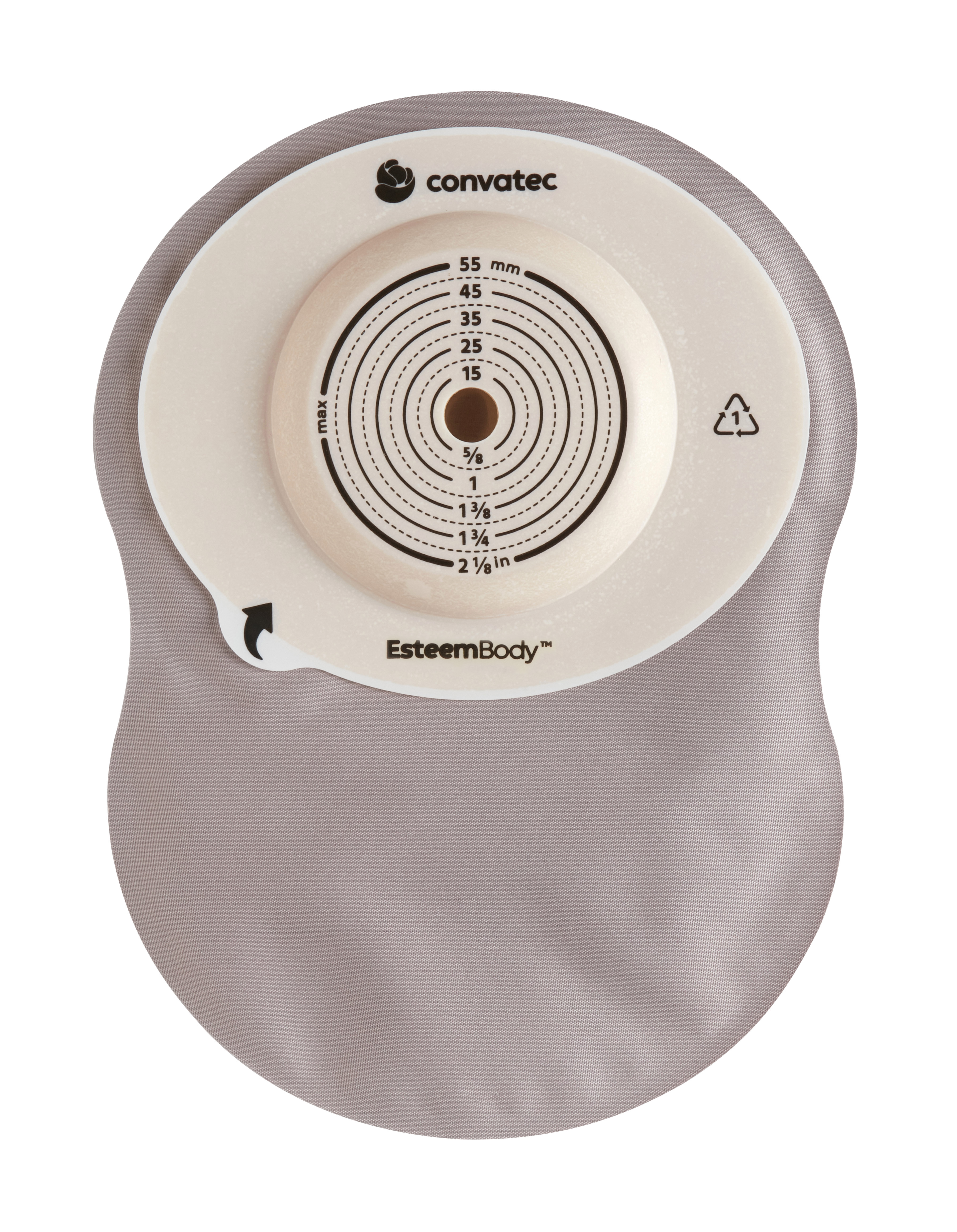 Esteem Body 423668 Soft Convex V0 Kolostomiebeutel 10-55 mm 18837951 ConvaTec