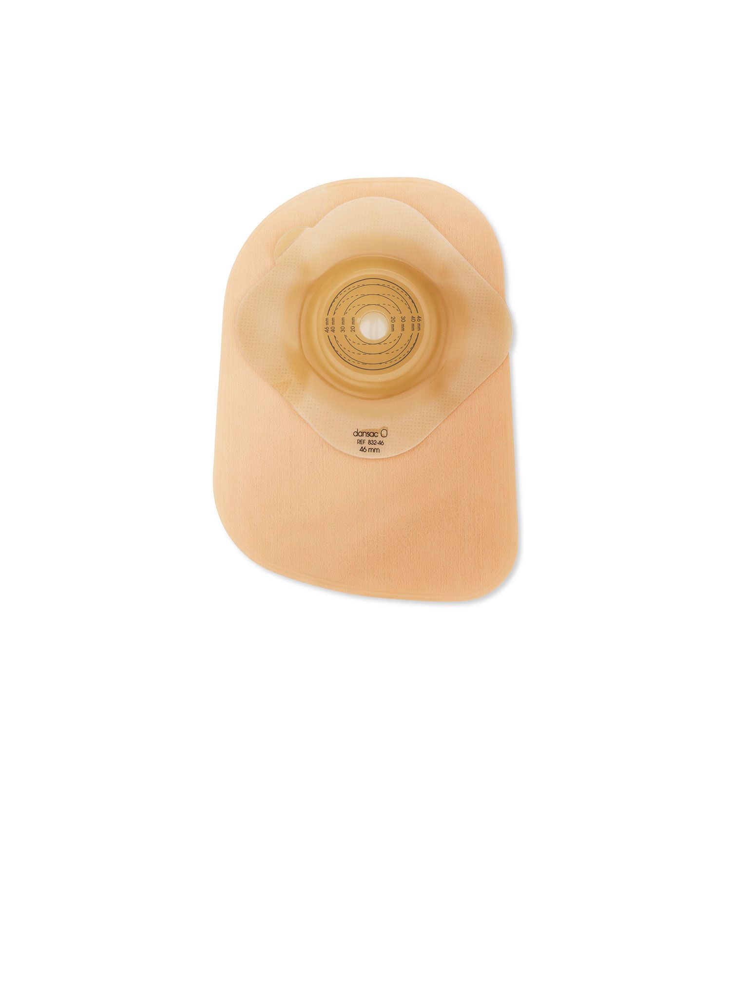 Nova 1 832-46 03755294 Kolostomiebeutel GX konvex maxi transparent Stoma 15-37mm 03755294 Dansac