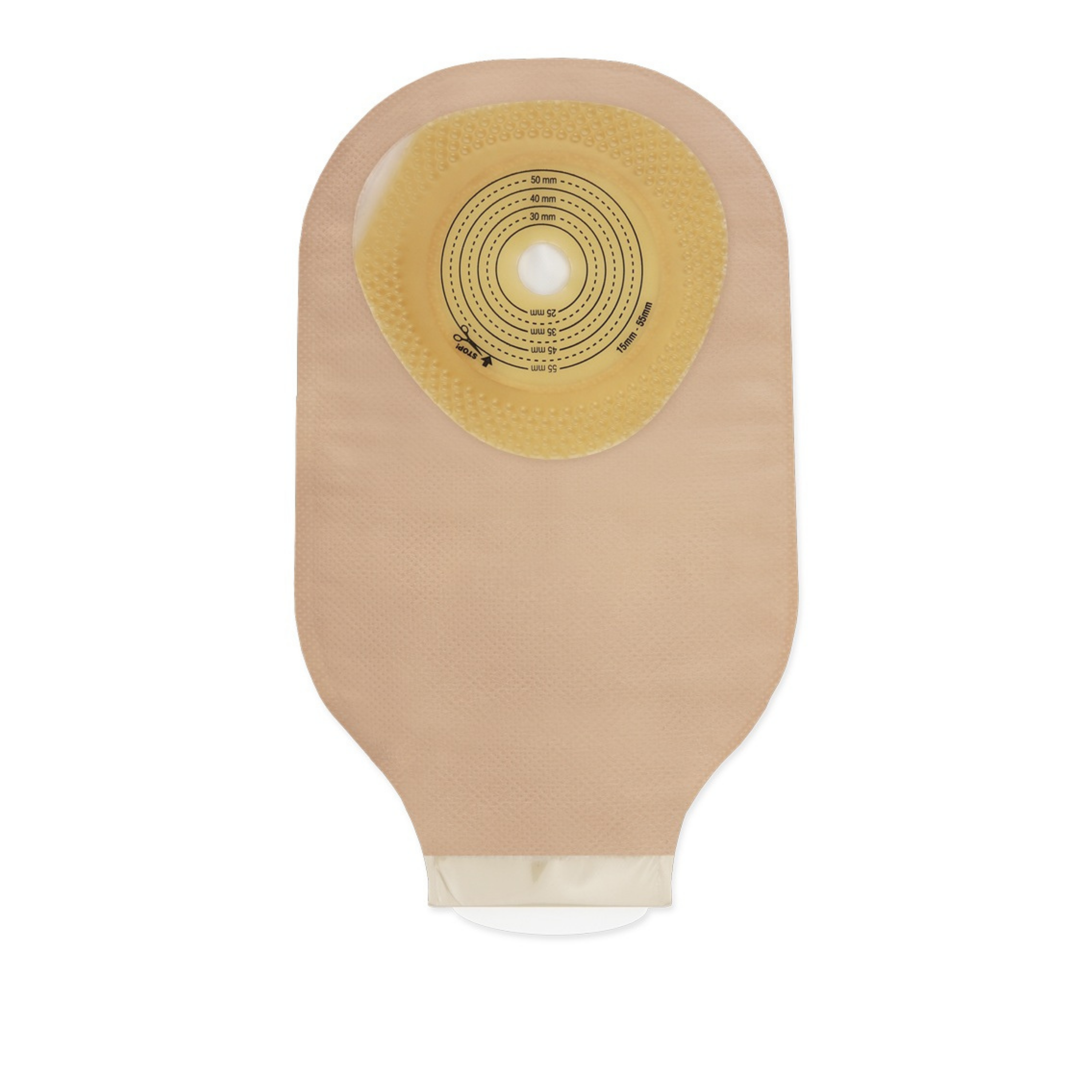 Moderma Flex 28300 Ileostomiebeutel SoftFlex plan maxi beige Hollister 00437062 Stoma 15-55 mm