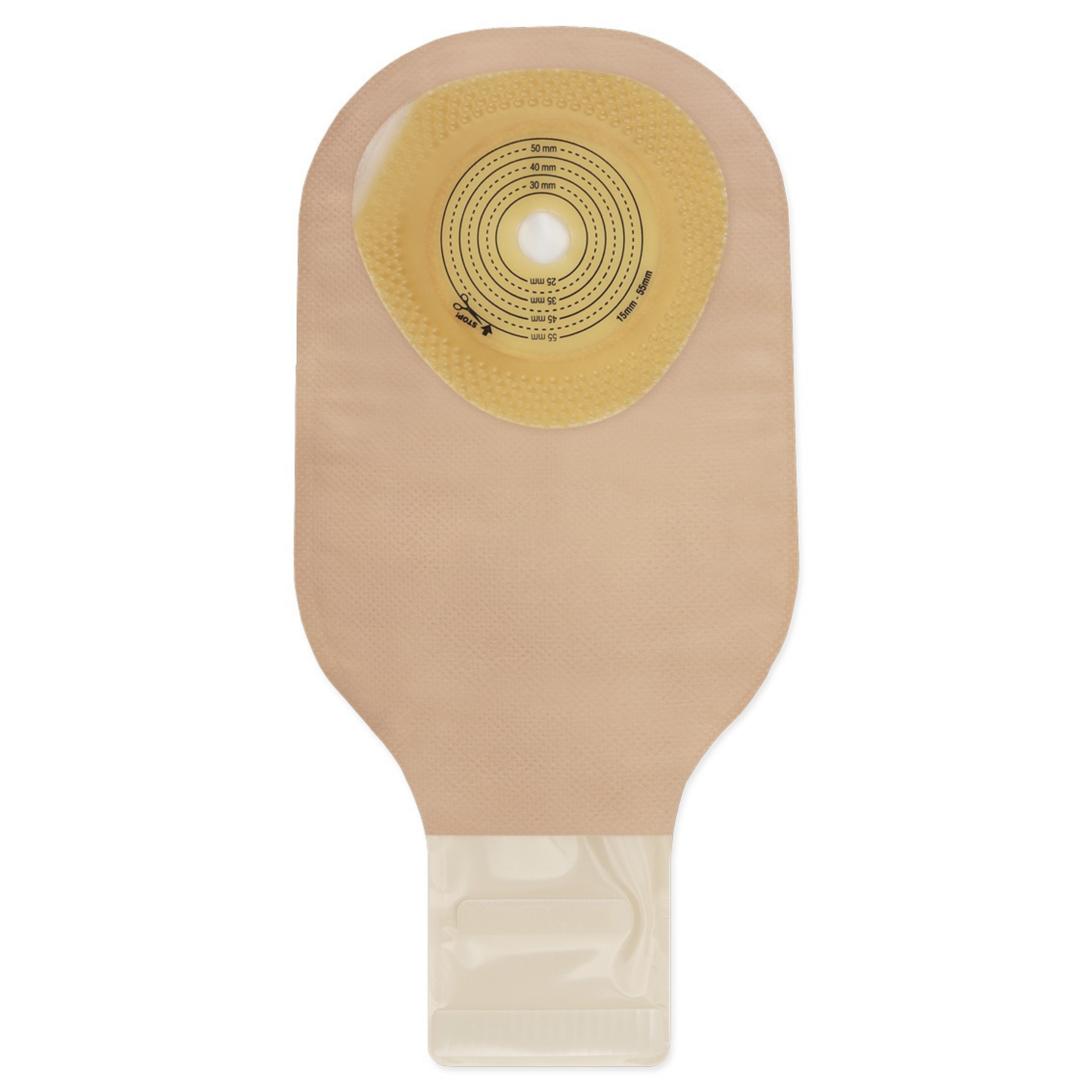 Moderma Flex 28300 Ileostomiebeutel SoftFlex plan maxi beige Hollister 00437062 Stoma 15-55 mm
