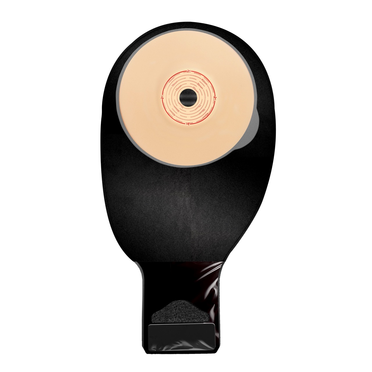 Stomocur Primo Alginat IAA15M2B medium konvex M2 Ausstreifbeutel 15-40 mm 19536654 Schwarz For Life
