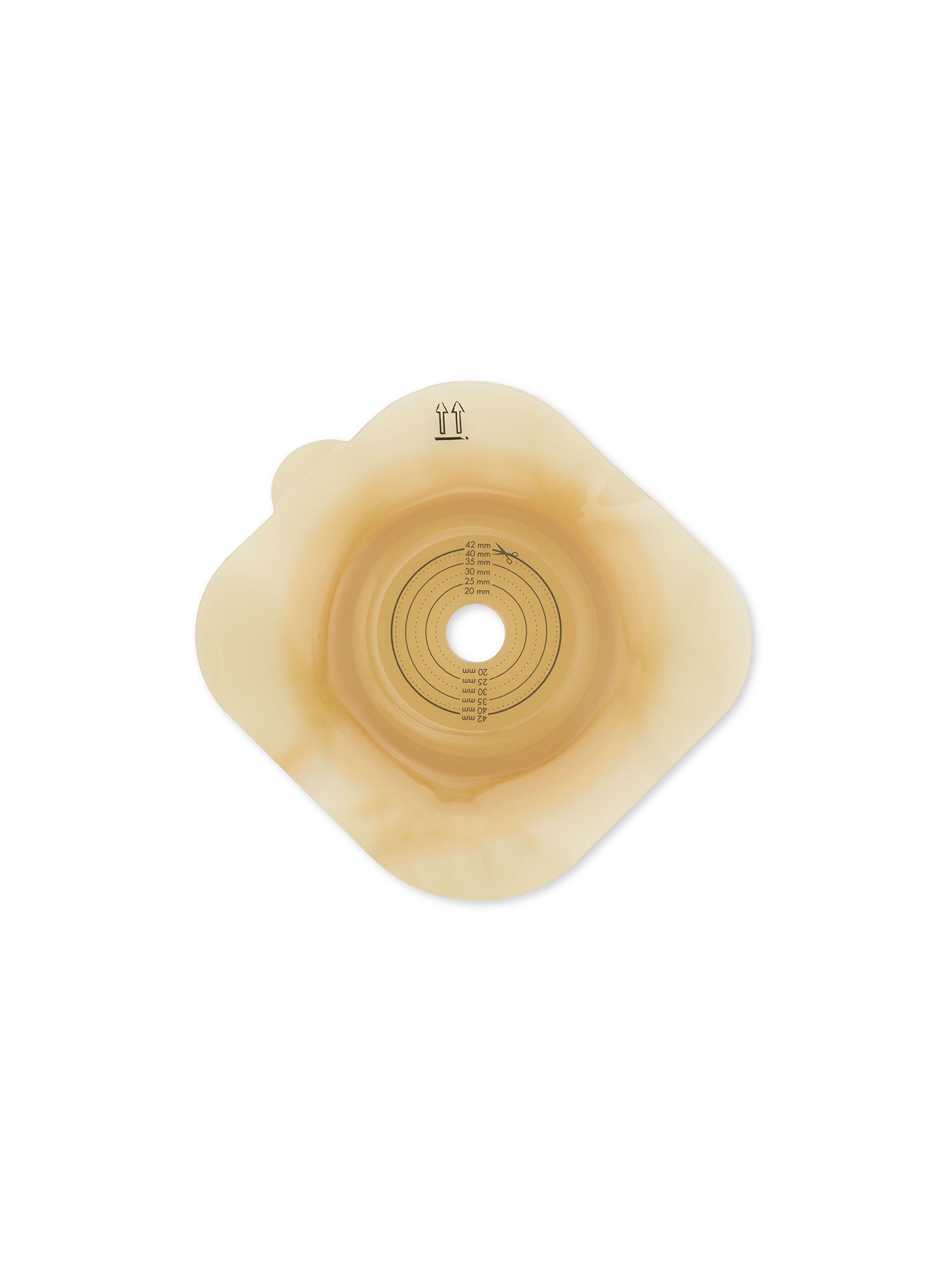 Nova 2 1555-15 02451899 Basisplatte GX konvex RR 55mm Stoma 15-42mm Dansac