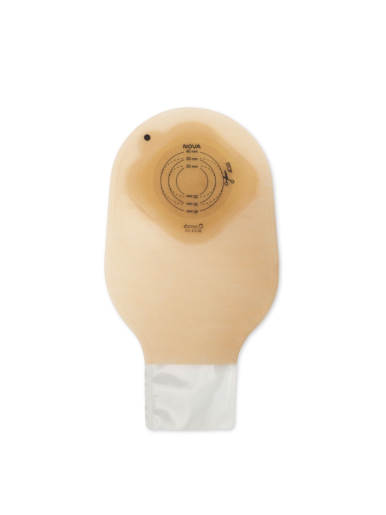 Nova 1 Infant 818-00 Ileostomiebeutel Kind 250 ml Stoma 0-40mm 04144167 Dansac